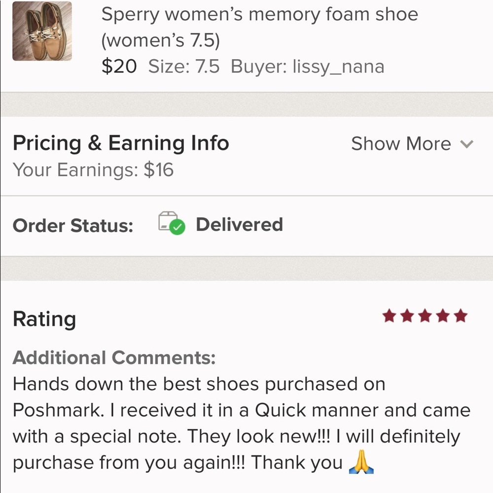Ratings so far!! Thank you all for shopping
